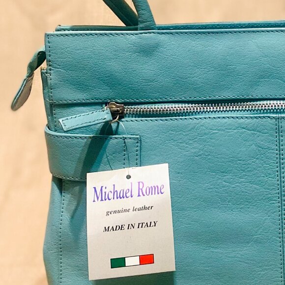 Michael Rome Turquoise Bag - Picture 3 of 4